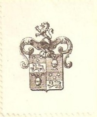Exlibris van L.F. Maas Geesteranus (ca. 1910)